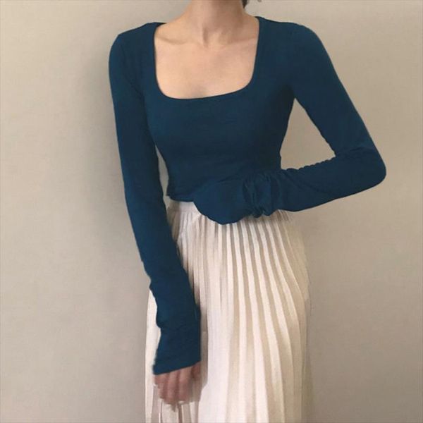 good color square neck slim fit women sweater cropped short knitted jumper pullover pull femme jersey mujer sexy, White;black
good color square neck slim fit women sweater cropped short knitted jumper pullover pull femme jersey mujer sexy, White;black