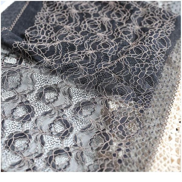 2meter/lot 27cm good quality polyester 2colors knitted elastic net embroidery lace fabric sewing textile mater jllsyh
2meter/lot 27cm good quality polyester 2colors knitted elastic net embroidery lace fabric sewing textile mater jllsyh