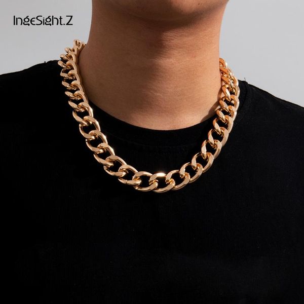ingesight.z goth gothic thick miami curb cuban choker necklace chunky aluminium chain heavy metal short necklaces collar jewelry, Silver
ingesight.z goth gothic thick miami curb cuban choker necklace chunky aluminium chain heavy metal short necklaces collar jewelry, Silver