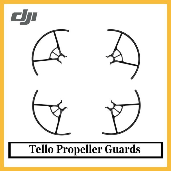 original dji tello propeller guards protect the propellers and aid in flight safety small, lightweight, easy to mount and detach
original dji tello propeller guards protect the propellers and aid in flight safety small, lightweight, easy to mount and detach