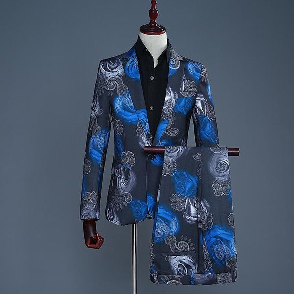new arrival autumn winter groom's costume men printing flower super large casual loose clothes and trousers suit size s-xl 2xl, White;black
new arrival autumn winter groom's costume men printing flower super large casual loose clothes and trousers suit size s-xl 2xl, White;black