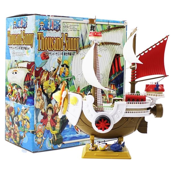 28cm one piece monkey luffy thousand sunny & meryl boat pirate ship cool figure model toy for friends gift y200421
28cm one piece monkey luffy thousand sunny & meryl boat pirate ship cool figure model toy for friends gift y200421