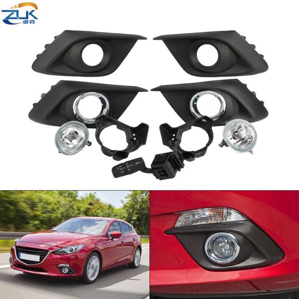 zuk front bumper fog light fog lamp modification set for 3 axela 2014 2020 2020 with frame bulbs switch chroming cover
zuk front bumper fog light fog lamp modification set for 3 axela 2014 2020 2020 with frame bulbs switch chroming cover