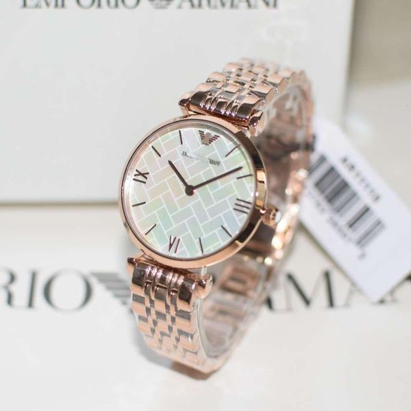 a pointer mani watch actress elegant watch rose gold waterproof classic quartz watch ar11110, Slivery;brown
a pointer mani watch actress elegant watch rose gold waterproof classic quartz watch ar11110, Slivery;brown