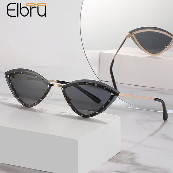 sunglasses elbru cat eye rimless ocean color lens sun glasses diamond metal uv400 brand designer colorful eyewear female oculos, White;black
sunglasses elbru cat eye rimless ocean color lens sun glasses diamond metal uv400 brand designer colorful eyewear female oculos, White;black