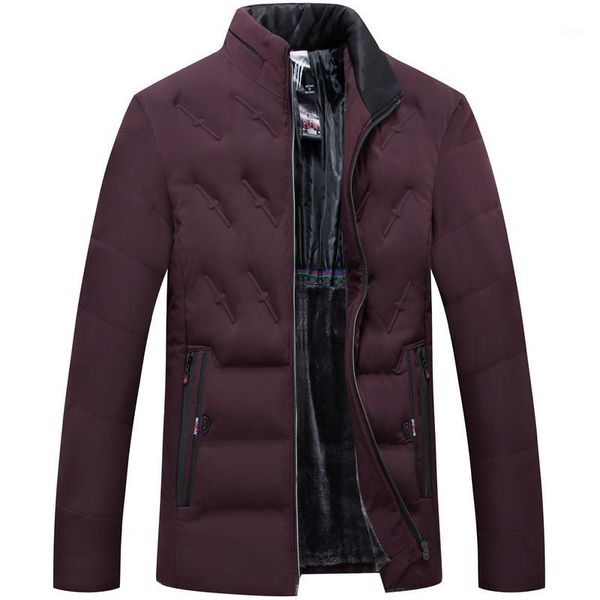 winter jacket men 2019 fashion stand collar male parka jacket solid color thick warm coats man parkas plus size l-5xl1, Black 
winter jacket men 2019 fashion stand collar male parka jacket solid color thick warm coats man parkas plus size l-5xl1, Black