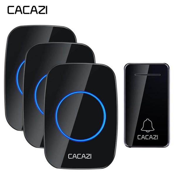 doorbells cacazi 100-240v self-powered doorbell wireless music waterproof no battery calling chime 1 button 3 receiver
doorbells cacazi 100-240v self-powered doorbell wireless music waterproof no battery calling chime 1 button 3 receiver