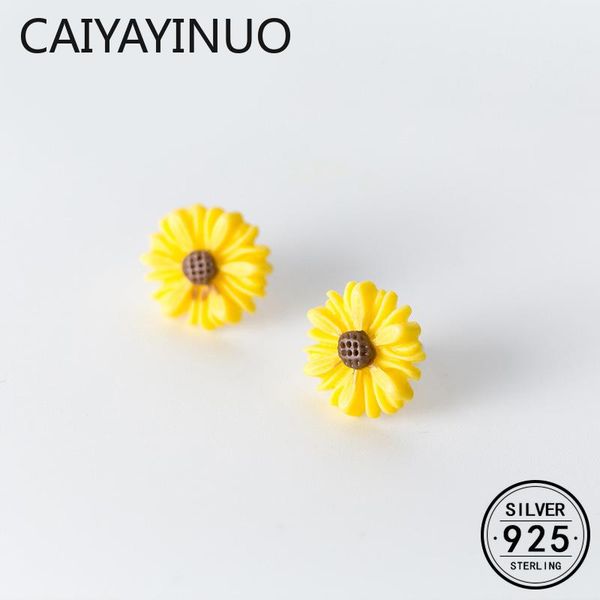caiyayinuo real 925 sterling silver beautiful flower stud earrings for fashion woman party trendy fine jewelry accessories, Golden;silver
caiyayinuo real 925 sterling silver beautiful flower stud earrings for fashion woman party trendy fine jewelry accessories, Golden;silver