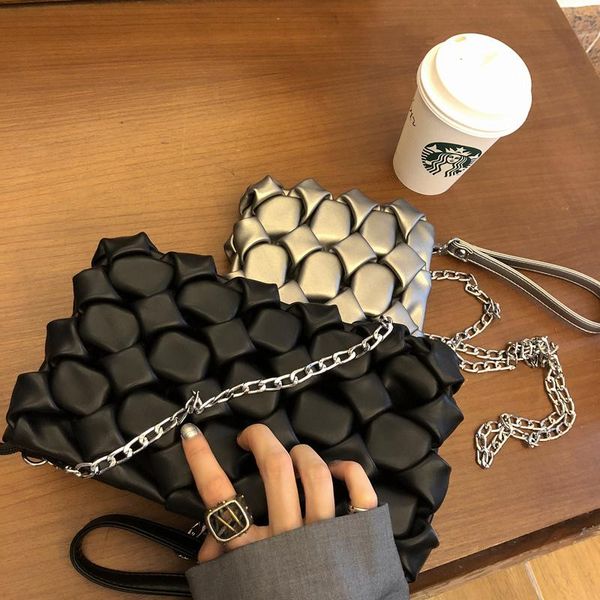 women weave 3d plaid designer shoulder bag black sliver crossbody bag for women 2020 new street handbag linger chains bange
women weave 3d plaid designer shoulder bag black sliver crossbody bag for women 2020 new street handbag linger chains bange