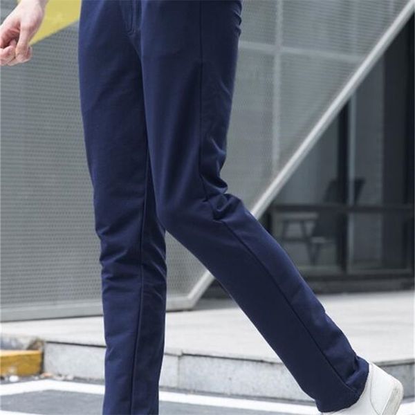 men's thin harem pants trousers straight casual sports pants 201109, Black