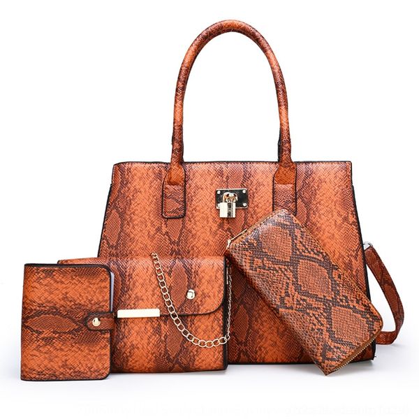 xf9dr multi-piece new snake hand shoulder pattern bag set fashionable women's fan embossed women's shoulder fashionable hand bag b
xf9dr multi-piece new snake hand shoulder pattern bag set fashionable women's fan embossed women's shoulder fashionable hand bag b