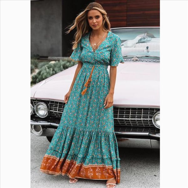 фрида retro chic maxi платье женщины 2020 лето элегантный коротким рукавом v шеи высокой талией платье цветочные печати boho пляж лонг, Black;gray
фрида retro chic maxi платье женщины 2020 лето элегантный коротким рукавом v шеи высокой талией платье цветочные печати boho пляж лонг, Black;gray