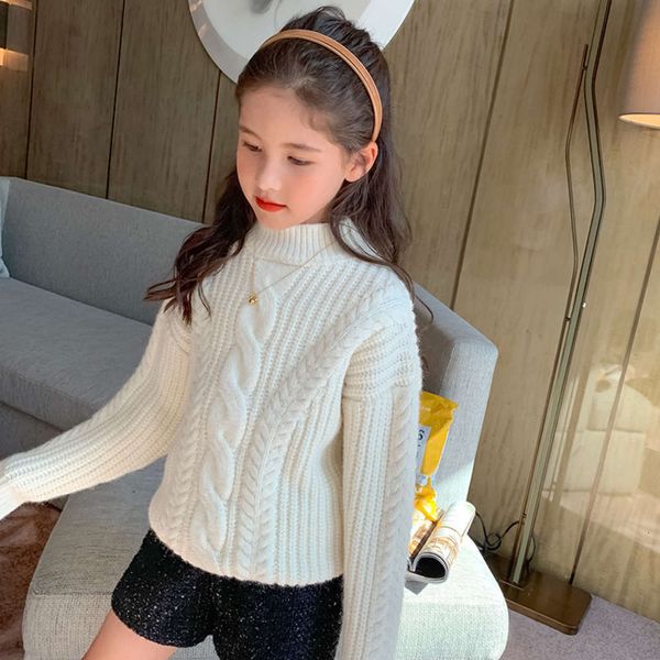 autumn children's clothing winter 2020 girls fashion half high collar long sve elastic thickened casual sweater, Blue
autumn children's clothing winter 2020 girls fashion half high collar long sve elastic thickened casual sweater, Blue