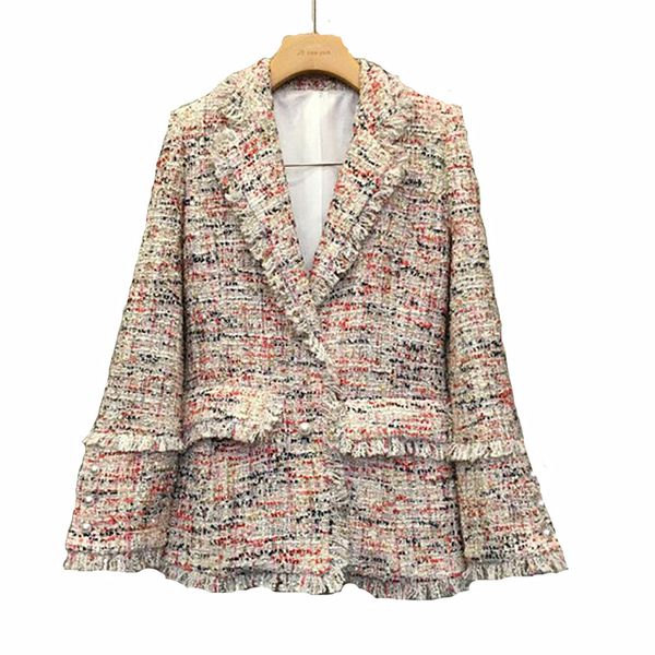 new spring 2020 women's coating was skinny color chess small palermo female temperature back check pattern chic suit tide 6s5m, White;black
new spring 2020 women's coating was skinny color chess small palermo female temperature back check pattern chic suit tide 6s5m, White;black