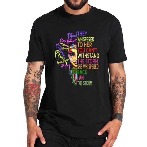 я шторм сильной африканской женщины футболка black history month tshirt eu размер высокого качество o-образный вырез tee tops спорт с капюшо
я шторм сильной африканской женщины футболка black history month tshirt eu размер высокого качество o-образный вырез tee tops спорт с капюшо
