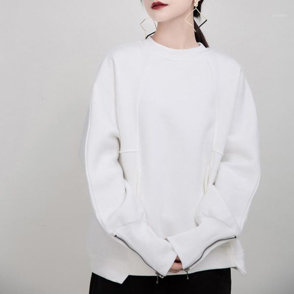 loose fit black cuff zipper split oversized sweatshirt new round neck long sleeve women big size fashion spring 2020 19371
loose fit black cuff zipper split oversized sweatshirt new round neck long sleeve women big size fashion spring 2020 19371