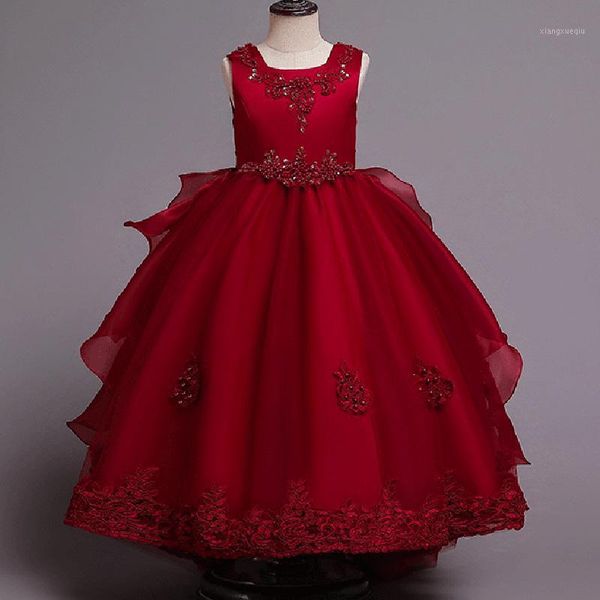2020 formal bridesmaid evening dress for girls princess girl kids children clothes beadingd party and wedding tutu dress 3-12y1, Red;yellow
2020 formal bridesmaid evening dress for girls princess girl kids children clothes beadingd party and wedding tutu dress 3-12y1, Red;yellow