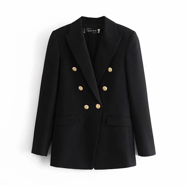 new black double-breasted woman fall winter 2021 fashion office wear women jacket vintage long sleeve ladies blazer fbrs, White;black
new black double-breasted woman fall winter 2021 fashion office wear women jacket vintage long sleeve ladies blazer fbrs, White;black