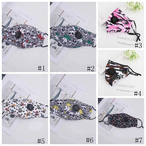 7styles print camouflage mouth face skull masks breathing valve pm2.5 cotton mask with filter pocket anti dust haze cover gga3602
7styles print camouflage mouth face skull masks breathing valve pm2.5 cotton mask with filter pocket anti dust haze cover gga3602