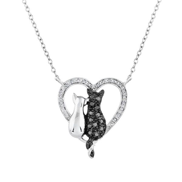 chains fashion necklace jewelry cat valentine's love women's neck chain trendy animal necklaces for women 2021, Silver
chains fashion necklace jewelry cat valentine's love women's neck chain trendy animal necklaces for women 2021, Silver