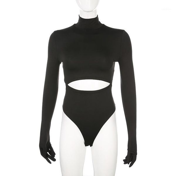 omsj new spring 2020 woman neon pink turtleneck bodysuits with gloves long sleeve basic cut out bodycon jumpsuits playsuits1, Black;white
omsj new spring 2020 woman neon pink turtleneck bodysuits with gloves long sleeve basic cut out bodycon jumpsuits playsuits1, Black;white