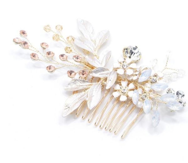 wedding hair accessories bridal hair comb rhinestone leaf comb jewelry pearl bride ornaments headpiece tiaras, Golden;silver
wedding hair accessories bridal hair comb rhinestone leaf comb jewelry pearl bride ornaments headpiece tiaras, Golden;silver