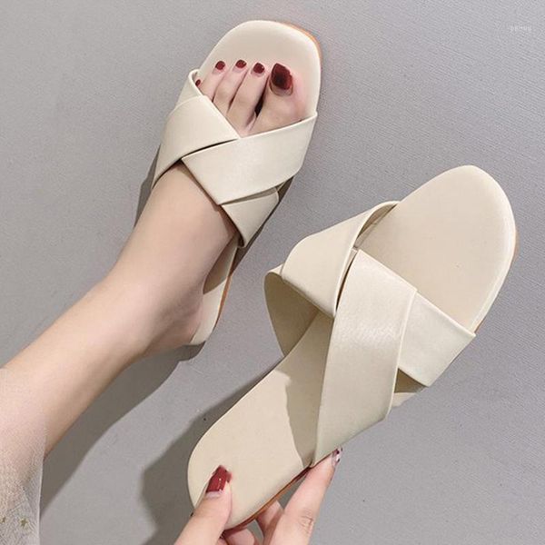 women summer pu leather slipper ladies solid beach non slip sandals female slip on light comfort outdoor woman slippers 2020, Black
women summer pu leather slipper ladies solid beach non slip sandals female slip on light comfort outdoor woman slippers 2020, Black