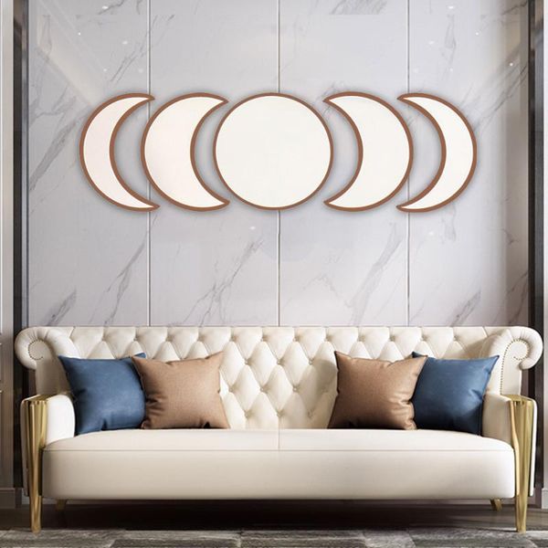 5pcs nordic style fashion chic bohemian wooden decorative mirror moon phase mirror sleeping room acrylic mirrors home wall decor
5pcs nordic style fashion chic bohemian wooden decorative mirror moon phase mirror sleeping room acrylic mirrors home wall decor