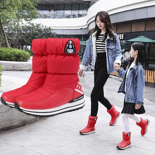 boots winter slip-on mother and daughter snow comfort non-slip waterproof women ankle platform warm female cotton shoes, Black
boots winter slip-on mother and daughter snow comfort non-slip waterproof women ankle platform warm female cotton shoes, Black