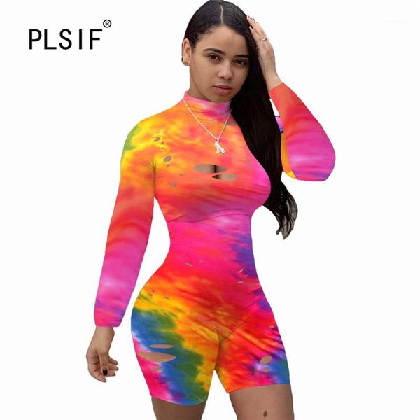 fashion o neck tie dye print rompers lady full sleeve overalls for women autumn one piece club playsuit1, Black;white
fashion o neck tie dye print rompers lady full sleeve overalls for women autumn one piece club playsuit1, Black;white