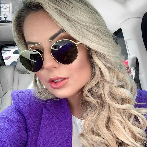 new fashion vintage metal round sunglasses women 2020 single beam round men's glasses transparent street shades eyewear uv400, White;black
new fashion vintage metal round sunglasses women 2020 single beam round men's glasses transparent street shades eyewear uv400, White;black