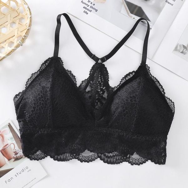 camisoles & tanks women lace gathered bra breathable no steel ring beauty back lingerie comfort triangle cup underwear1, Black;white
camisoles & tanks women lace gathered bra breathable no steel ring beauty back lingerie comfort triangle cup underwear1, Black;white
