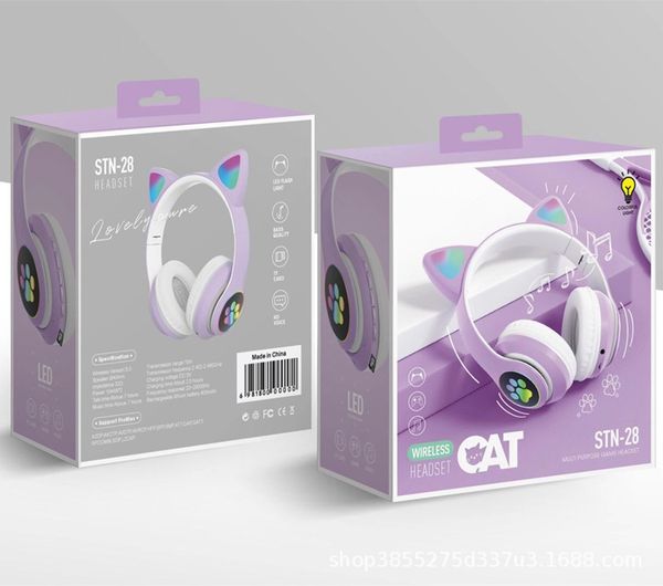 трансграничная новая красочная кошка голова уха с bluetooth гарнитура портативный складной тяжелый бас живые голоса наушники
трансграничная новая красочная кошка голова уха с bluetooth гарнитура портативный складной тяжелый бас живые голоса наушники