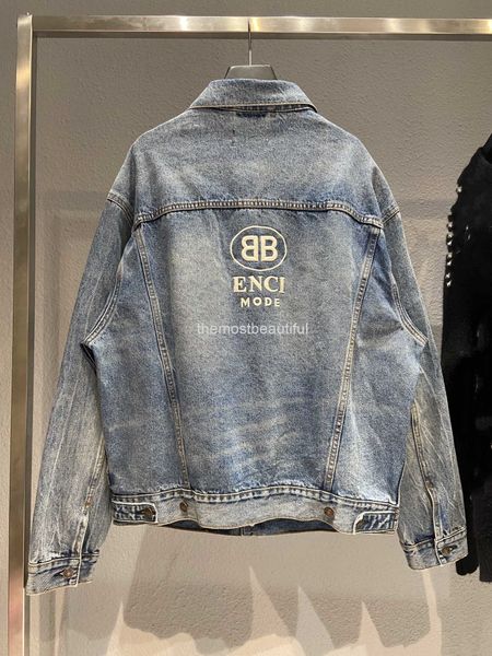 women's jackets autumn and winter high version b home back double b letter embroidery heavy industry washing jacket loose men's wo, Black;brown
women's jackets autumn and winter high version b home back double b letter embroidery heavy industry washing jacket loose men's wo, Black;brown