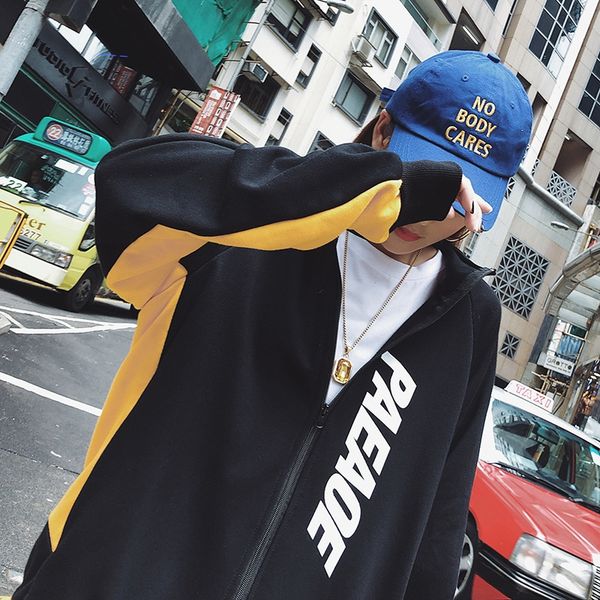 2020 autumn hong kong style ins super high collarstyle boyfriend for sweater jacket pants jacket men and women loose couple sweater, Black
2020 autumn hong kong style ins super high collarstyle boyfriend for sweater jacket pants jacket men and women loose couple sweater, Black