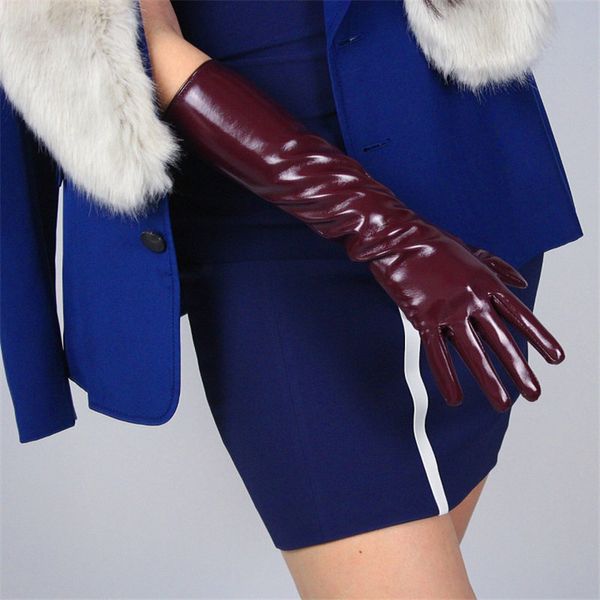 40cm patent leather gloves long section pu emulation leather warm bright mirror bright wine red dark red female pu95, Blue;gray
40cm patent leather gloves long section pu emulation leather warm bright mirror bright wine red dark red female pu95, Blue;gray