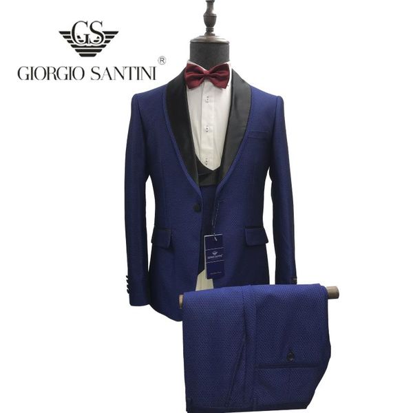 men's suits & blazers giorgiosantini mens wedding 2021 italian design custom made blue smoking tuxedo jacket 3 piece groom terno for me, White;black
men's suits & blazers giorgiosantini mens wedding 2021 italian design custom made blue smoking tuxedo jacket 3 piece groom terno for me, White;black