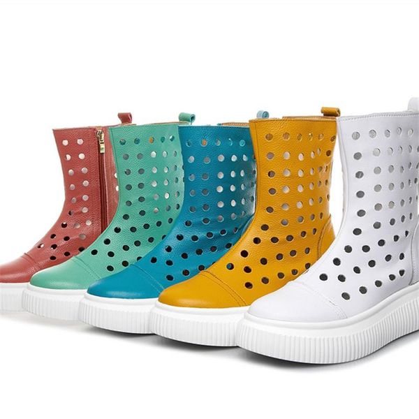 2020 summer cool boots fashion cutout punk style women shoes ladies footwear plus sizes genuine leather women's mid-calf boots, Black
2020 summer cool boots fashion cutout punk style women shoes ladies footwear plus sizes genuine leather women's mid-calf boots, Black
