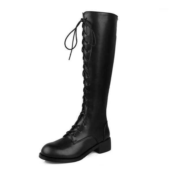 boots 2021 knee high women round toe back zipper fashion long pu leather square heel shoes size 34-431, Black
boots 2021 knee high women round toe back zipper fashion long pu leather square heel shoes size 34-431, Black