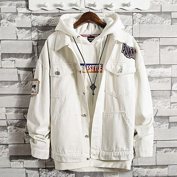 2020 autumn and winter new men's cotton polyester simple personality denim jacket casual street fashion jacket#a31, Black;brown
2020 autumn and winter new men's cotton polyester simple personality denim jacket casual street fashion jacket#a31, Black;brown