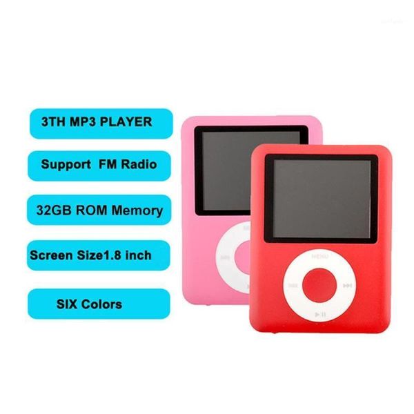 3th mp3 players gen 1.8 inch fm raido voice recorder music built in 32gb memory mini light player 6 colors for choose1
3th mp3 players gen 1.8 inch fm raido voice recorder music built in 32gb memory mini light player 6 colors for choose1