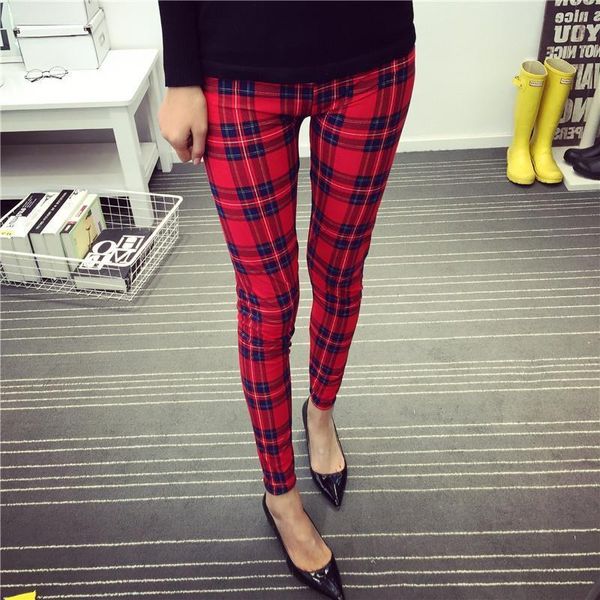 women leggings fashion plaid printing legging leggings fitness leggins grid floral stripe trouser high waist pants, Black
women leggings fashion plaid printing legging leggings fitness leggins grid floral stripe trouser high waist pants, Black