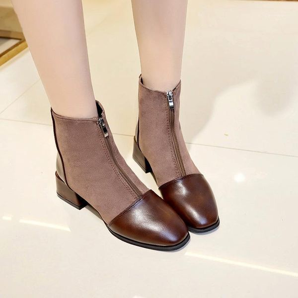 boots splice autumn women winter shoes classic leather ankle for 2021 heels snow female botas mujer vt3761, Black
boots splice autumn women winter shoes classic leather ankle for 2021 heels snow female botas mujer vt3761, Black