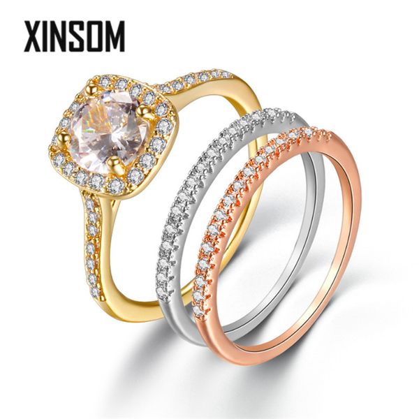classic engagement rings for women fashion cz party wedding rings 3 colors copper jewelry girls christmas gift 20xs1027, Silver
classic engagement rings for women fashion cz party wedding rings 3 colors copper jewelry girls christmas gift 20xs1027, Silver