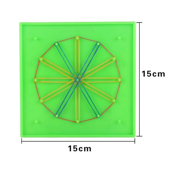 2 sets plastic nail plate primary mathematics nailboard tool geometry demo children educational toy teaching instrument toy gyh sqcmow
2 sets plastic nail plate primary mathematics nailboard tool geometry demo children educational toy teaching instrument toy gyh sqcmow