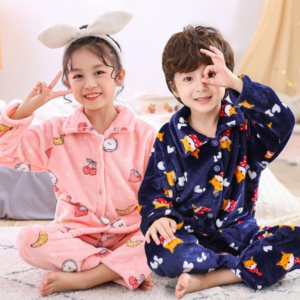 new flannel children's pajamas sets winter girls boys clothes cartoon kids sleepwear long sleeve pants kids pyjamas set, Blue;red
new flannel children's pajamas sets winter girls boys clothes cartoon kids sleepwear long sleeve pants kids pyjamas set, Blue;red