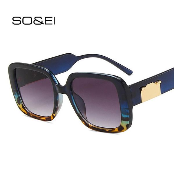 sunglasses so&ei fashion square women gradient vintage metal sheet decoration jelly color eyewear ins men sun glasses, White;black
sunglasses so&ei fashion square women gradient vintage metal sheet decoration jelly color eyewear ins men sun glasses, White;black