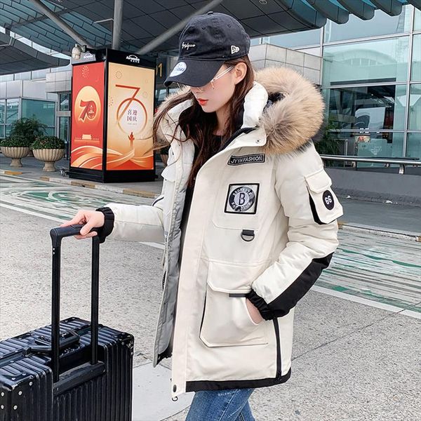 2020 winter thick long parkas women safari style jacket korean style hooded with fur collar plus size printed casacas para mujer, Black
2020 winter thick long parkas women safari style jacket korean style hooded with fur collar plus size printed casacas para mujer, Black