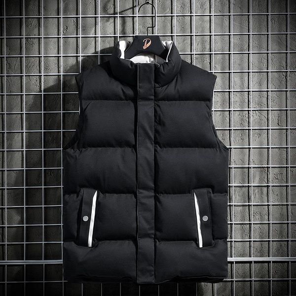 down cotton vest autumn winter 2020 new men's coat thickened warm student vest shoulder korean cotton jacket, Black;white
down cotton vest autumn winter 2020 new men's coat thickened warm student vest shoulder korean cotton jacket, Black;white