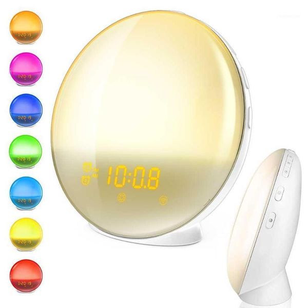 other clocks & accessories simulated sunrise sunset wake up alarm clock digital led night lights fm radio electronic colorful bedside lamp1
other clocks & accessories simulated sunrise sunset wake up alarm clock digital led night lights fm radio electronic colorful bedside lamp1